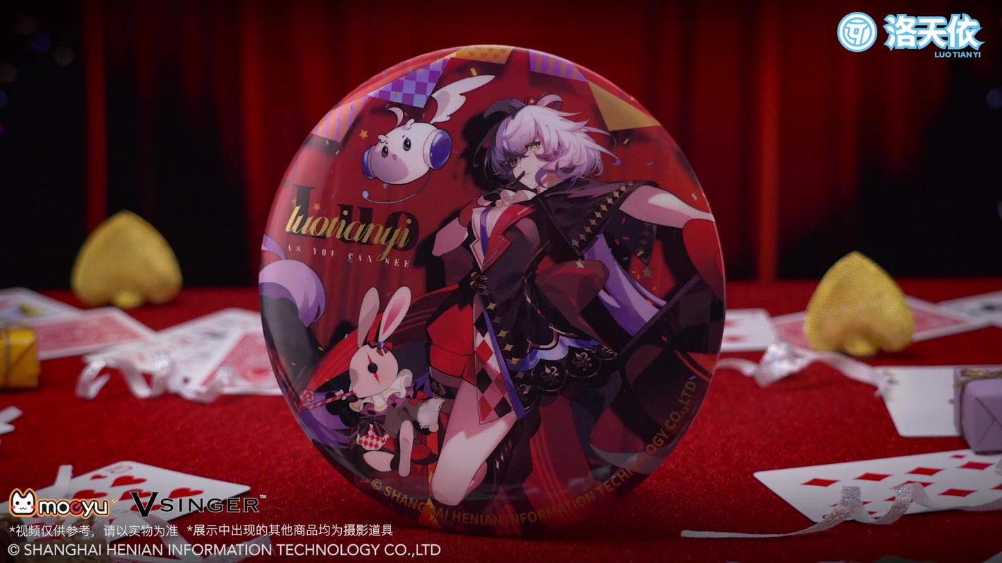 Moeyu Vsinger Luo Tianyi “As You See” Series Big Badge - Kanako.store