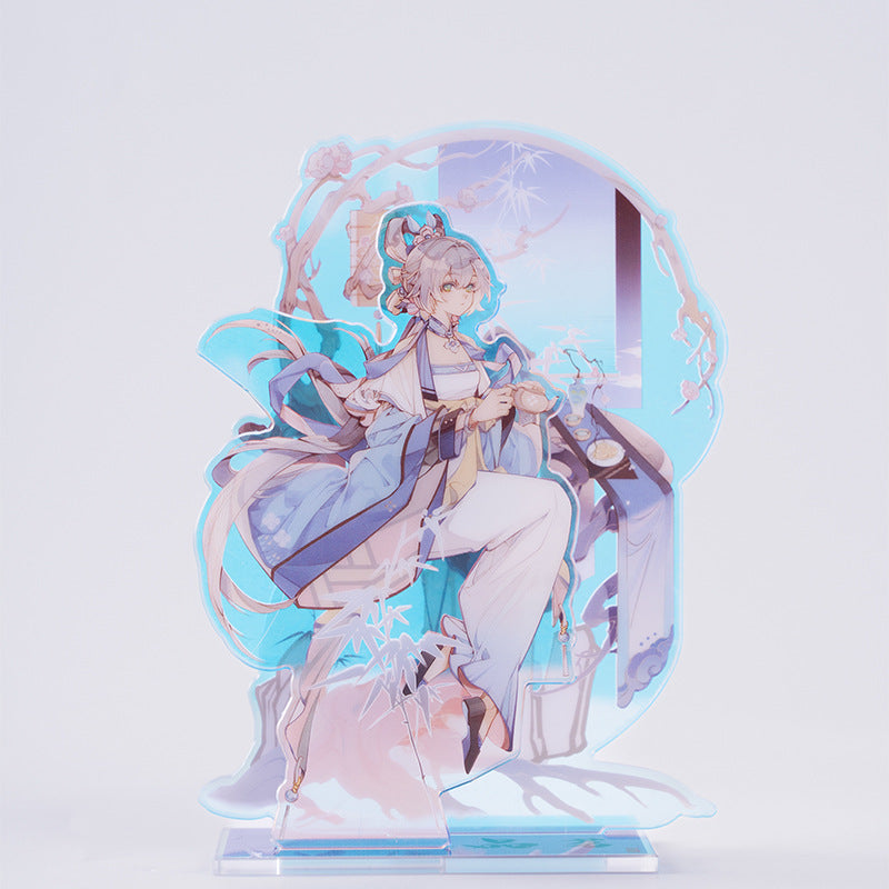 Moeyu: Vsinger: Luo Tianyi Tea Series Acrylic Stand - Kanako.store