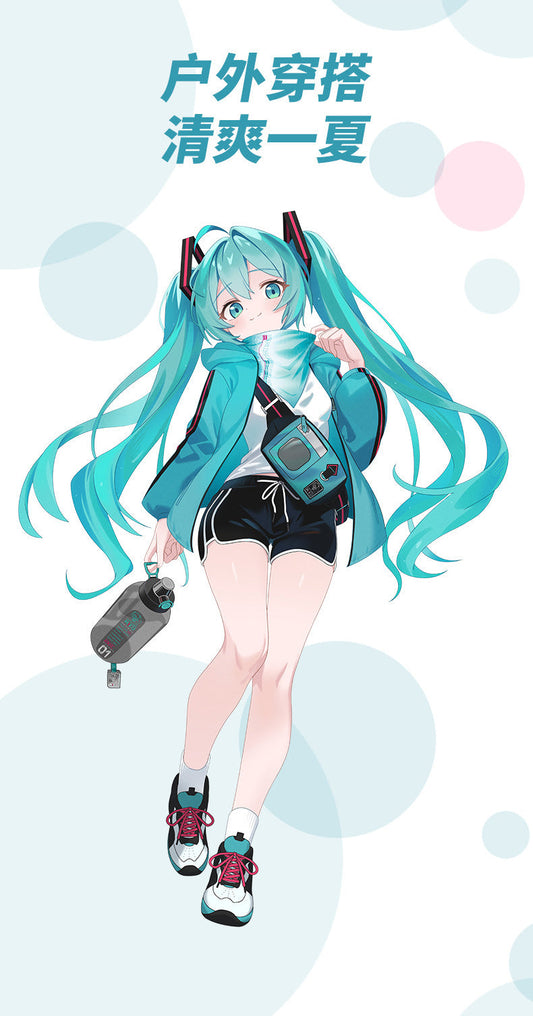 Moeyu Hatsune Miku Running Series Clothing - Kanako.store