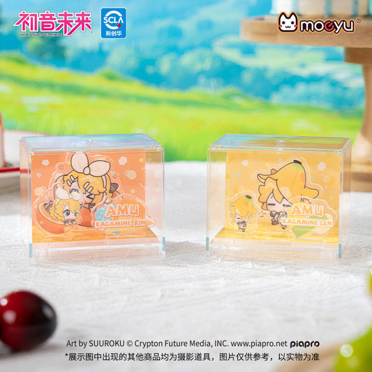 Moeyu: Hatsune Miku AMU series acrylic scene decoration (blindbox) - Kanako.store