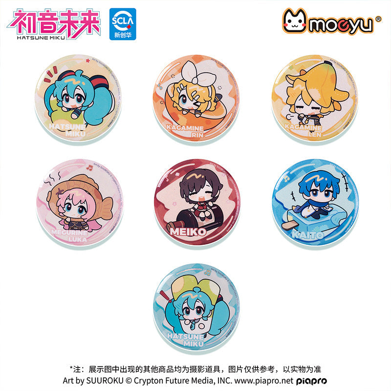Moeyu: Hatsune Miku AMU Series Tinplate Badge (Blind Box) - Kanako.store