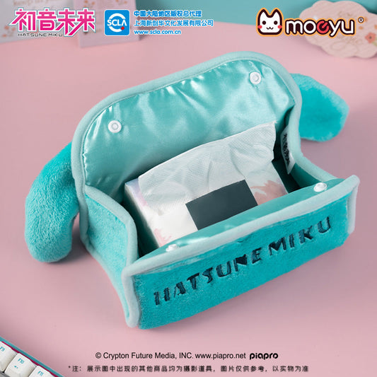 Moeyu Hatsune Miku Squinting Eyes Series Plush Paper Box - Kanako.store