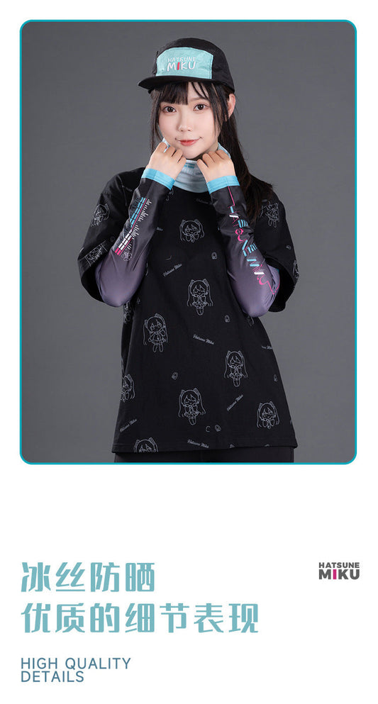 Moeyu Hatsune Miku Running Series Sun Protection Sleeves - Kanako.store