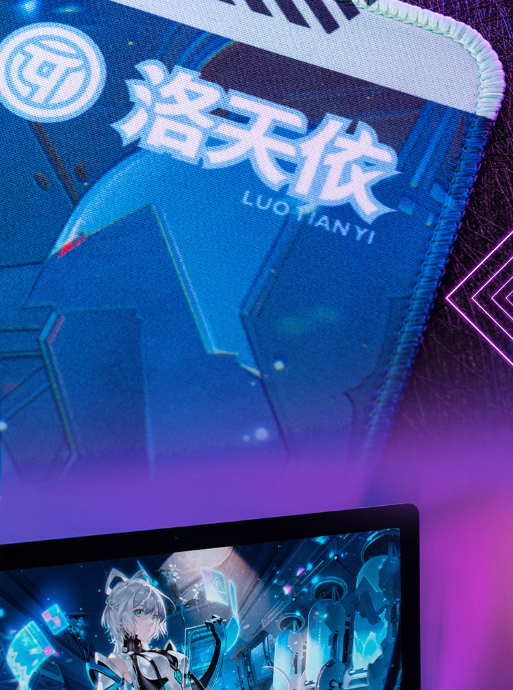 Moeyu Vsinger Luo Tianyi Laboratory CODE: LUO Series Desk Mat (70×40×0.3cm) - Kanako.store