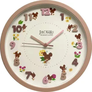 The Bear's School Icon Wall Clock Jackie