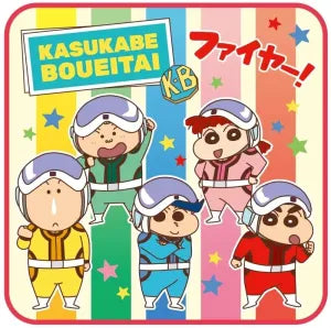 Crayon Shin-chan Petit Towel Kasukabe Defencse Force