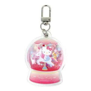 Sanrio Characters Snow Dome Key Holder - Hello Kitty