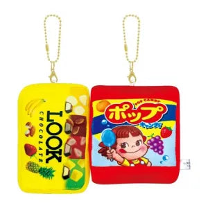 Two pcs plush keychain - LOOK and Pop Candy