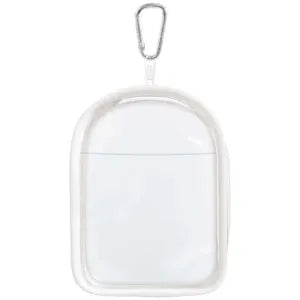 Plush doll pouch - White