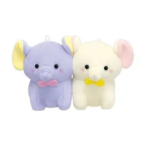 Two pcs plush keychain - Elefant