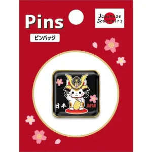 Wabisabi Pinback button - Manekineko