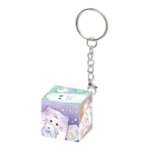 Puzzle Cube Keychain - Yochi Yochi Obakeenu