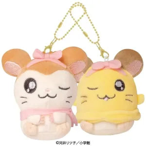 Tottoko Hamutaro Niko Plush Key Holder / Muffler‐chan / Chibimaru-chan