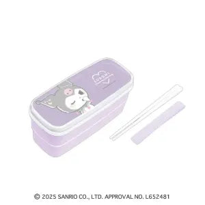 Slim 2-Tier Lunch Box - Munyat Kuromi