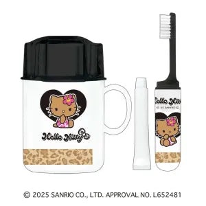 Standing Toothbrush Set / Hello Kitty / Leopard