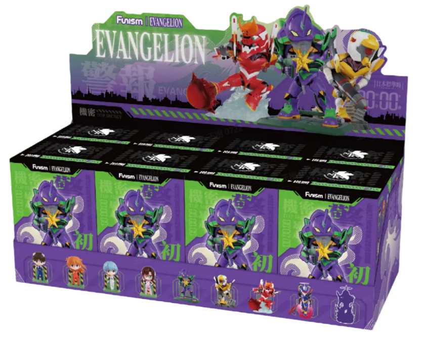 FUNISM Evangelion EVA Vol. 1 Blind Box - Carton of 48 - Kanako.store