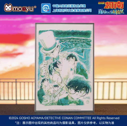 Moeyu Detective Conan Million Dollar Pentagram Acrylic Art Board - Kanako.store