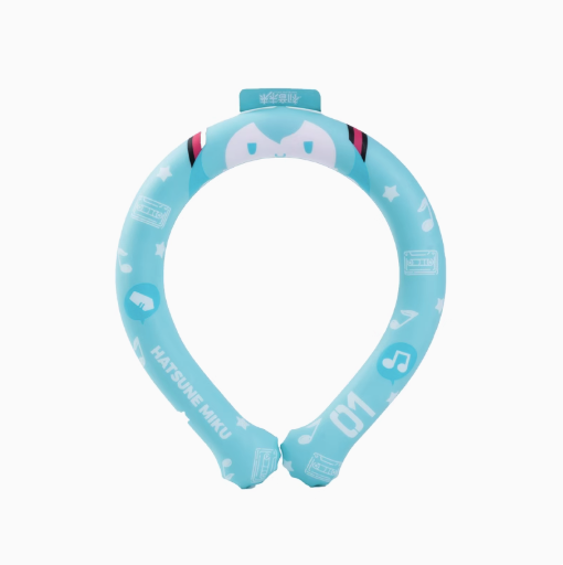Moeyu Hatsune Miku Reusable Cooling Neck Ring, Cute Miku Ice Collar - Kanako.store