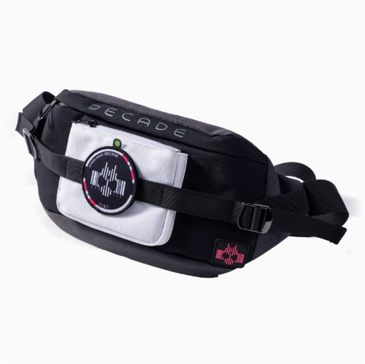 Moeyu Kamen Rider Decade Belt-Inspired Shoulder Bag, Official Chest/ Waist Bag with Henshin Design - Kanako.store