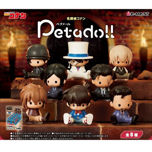 Re-ment Petadoll Detective Conan – Complete Box of 8 Mini Figures