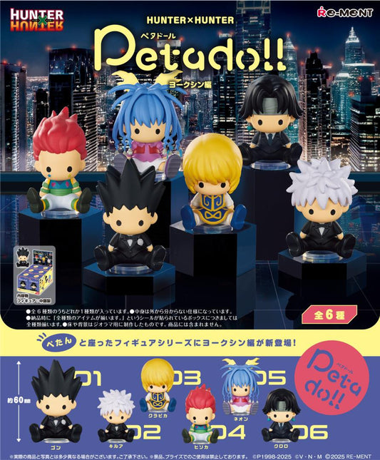 Re-ment Petadoll HUNTER x HUNTER Yorknew City Arc 6pcs Complete Box - Kanako.store