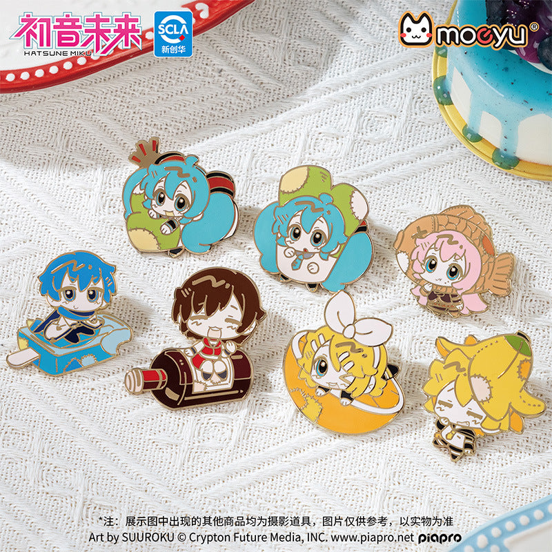 Moeyu: Hatsune Miku AMU Series Metal Enamel Brooch (Blind Box) - Kanako.store