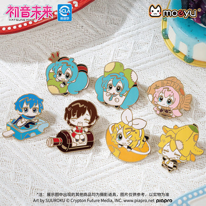 Moeyu: Hatsune Miku AMU Series Metal Enamel Brooch (Blind Box) - Kanako.store