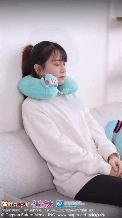 Moeyu: Hatsune Miku: U-Shaped Neck Pillow-Moeyu-Makochan.store