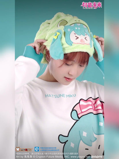 moeyu: Hatsune Miku: Pajama Party Series Dry Hair Cap-Moeyu-Makochan.store