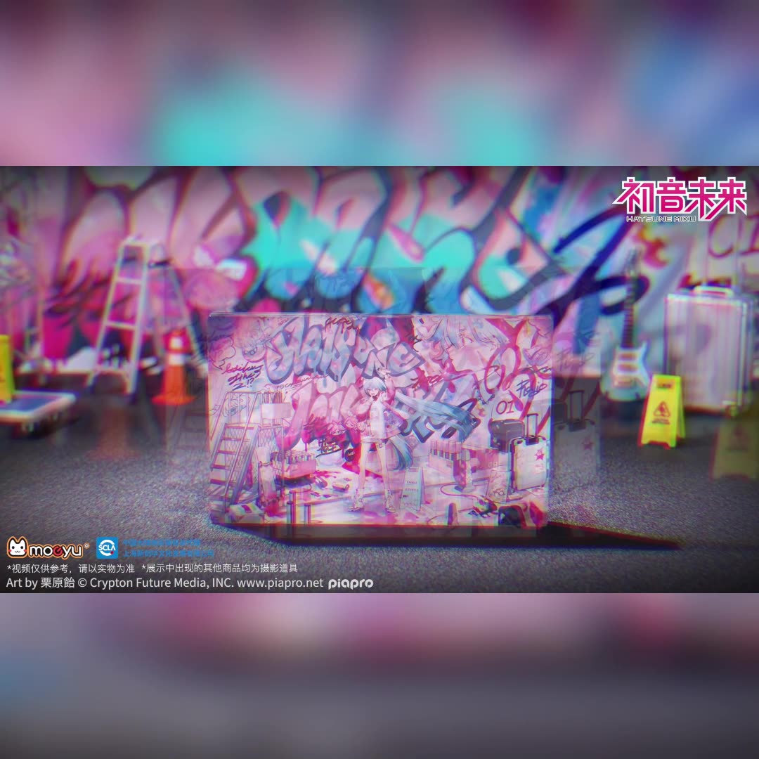 Moeyu: Hatsune Miku Radio Invasion Series Acrylic Brick-Moeyu-Makochan.store