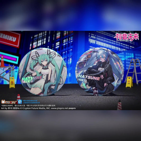 moeyu: Hatsune Miku Tech Series Large Badge - Kanako.store