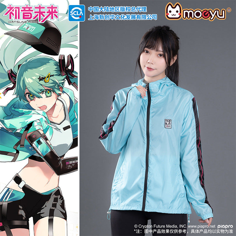 Moeyu Hatsune Miku Running Series Clothing - Kanako.store