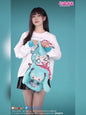Moeyu: Hatsune Miku:-Squinty Eyes Series Plush Multi-purpose backpack-Moeyu-Makochan.store