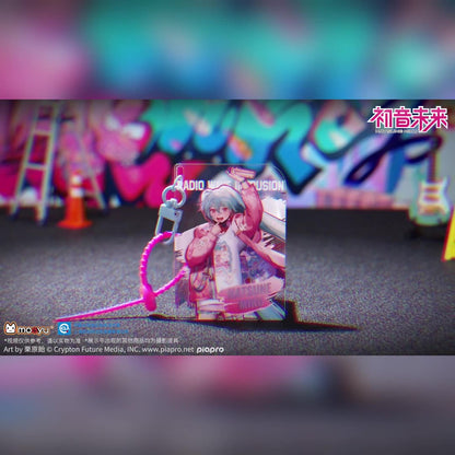 Moeyu: Hatsune Miku Radio Invasion Series Acrylic Pendant-Moeyu-Makochan.store