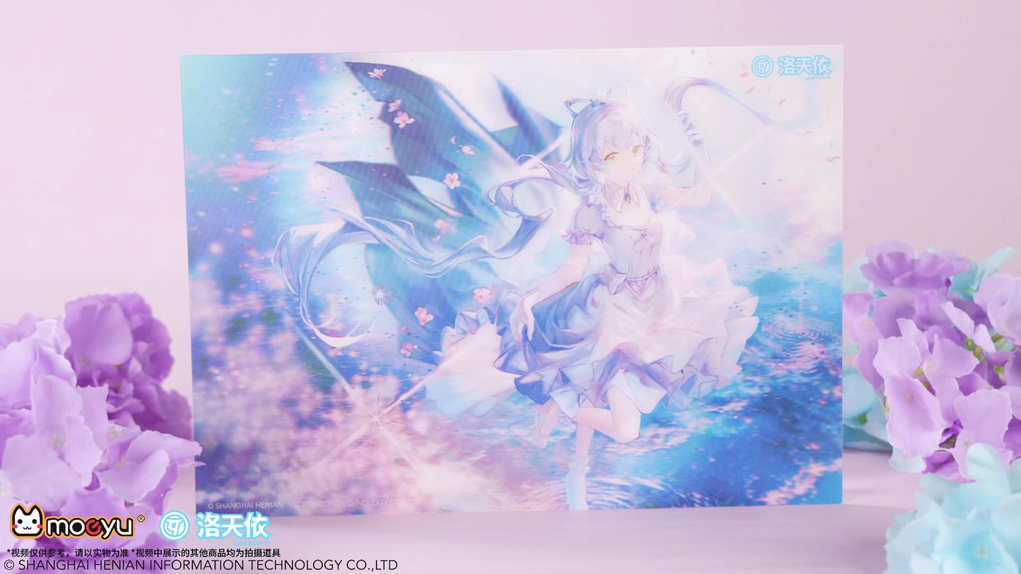 Moeyu: Vsinger: Luo Tianyi: Luo Tianyi Stars and Fireworks Series 3D Poster - Kanako.store