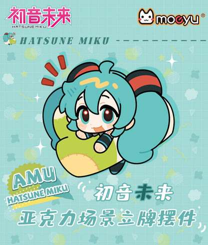 Moeyu: Hatsune Miku AMU series acrylic scene decoration (blindbox) - Kanako.store