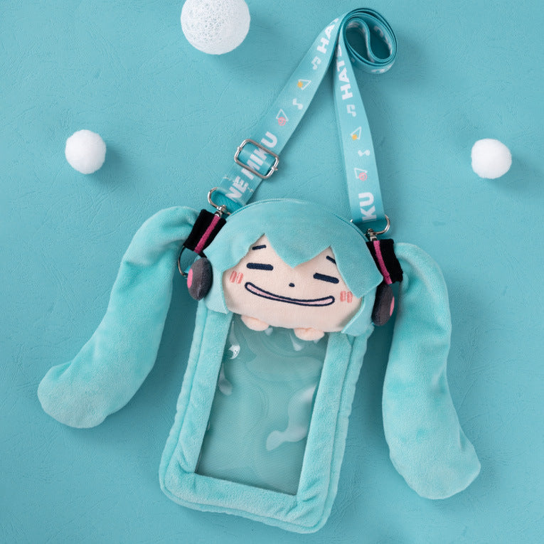 moeyu; Hatsune Miku: Pinching Face Series Mobile Phone Bag-Moeyu-Makochan.store