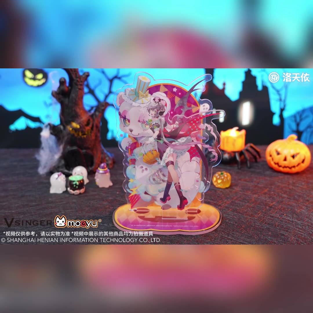 Moeyu: Vsinger:  Luo Tianyi -Funny Night-Signboard Standee - Kanako.store