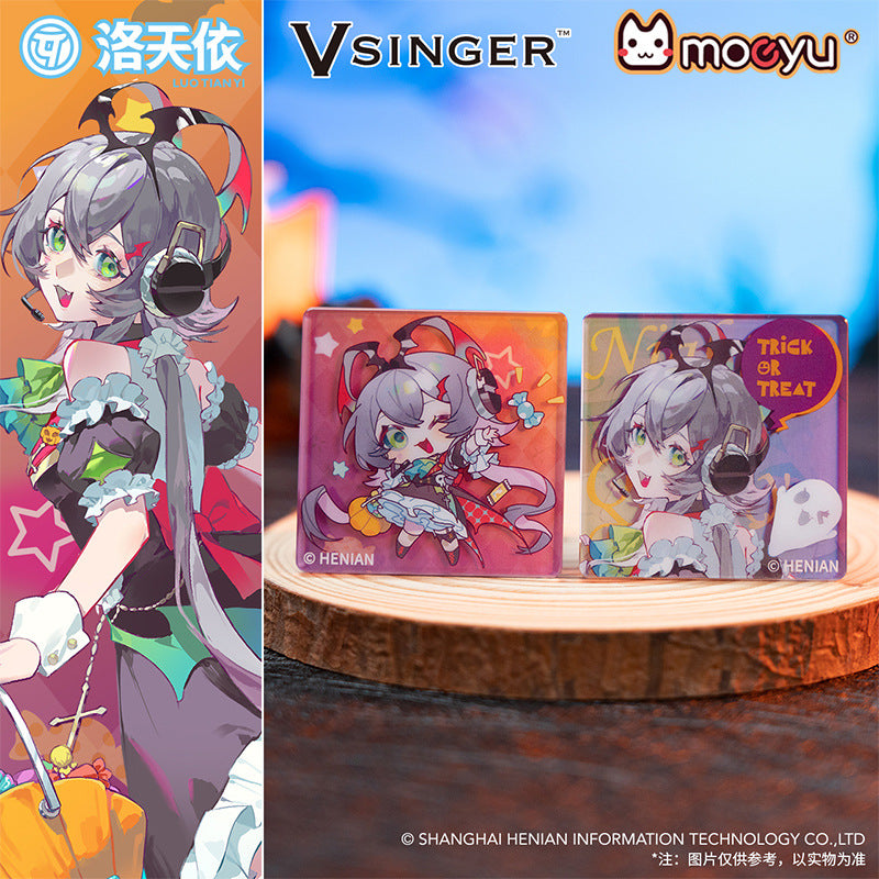 Moeyu: Vsinger:  Luo Tianyi Funny Night Series Fridge Magnet - Kanako.store