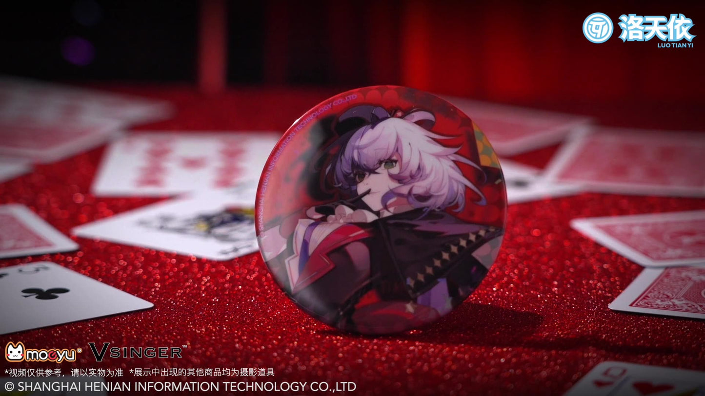 Moeyu Vsinger Luo Tianyi “As You See” Series Tinplate Badge - Kanako.store