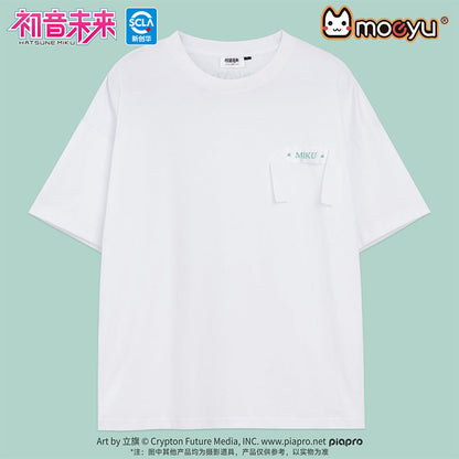 Moeyu Hatsune Miku Summer Flower Series T-Shirt - Kanako.store
