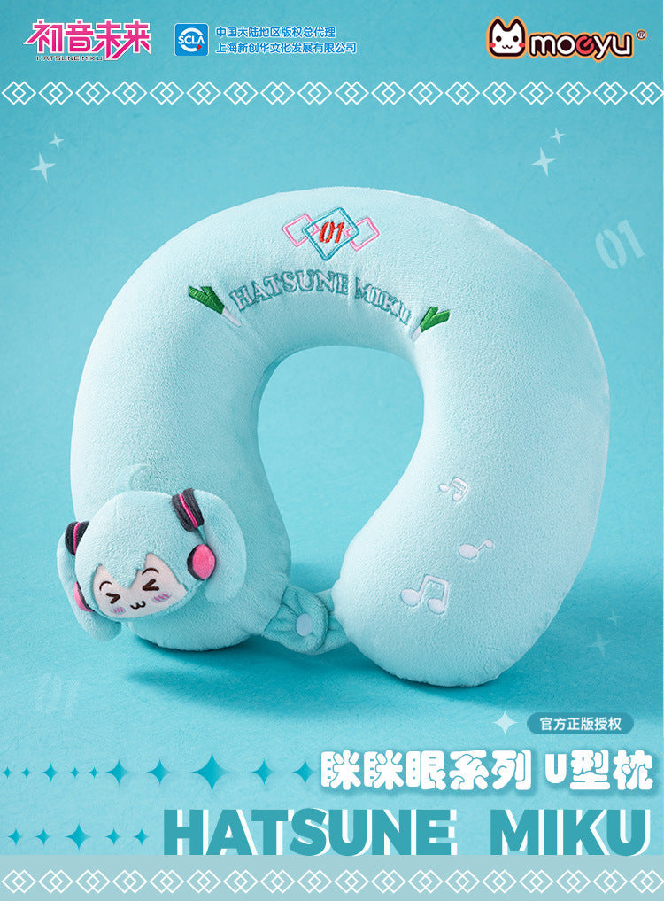 Moeyu: Hatsune Miku: U-Shaped Neck Pillow-Moeyu-Makochan.store