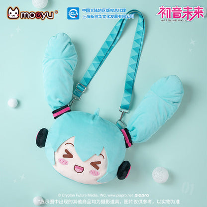 Moeyu Hatsune Miku Squinty Eyes Series Shoulder Bag-Moeyu-Makochan.store