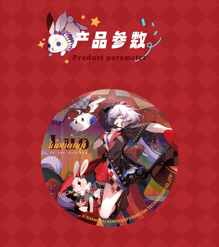 Moeyu Vsinger Luo Tianyi “As You See” Series Big Badge - Kanako.store