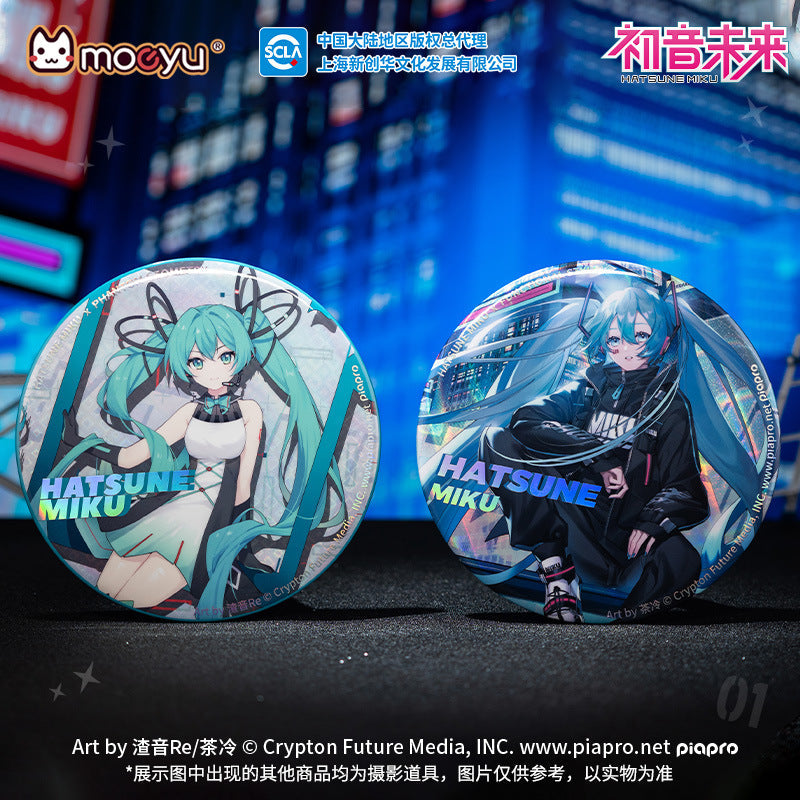 moeyu: Hatsune Miku Tech Series Large Badge - Kanako.store