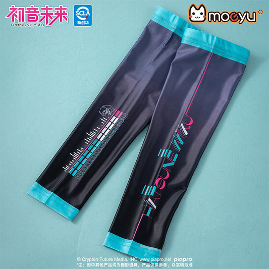 Moeyu Hatsune Miku Running Series Sun Protection Sleeves - Kanako.store