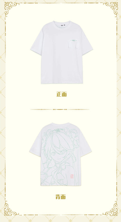 Moeyu Hatsune Miku Summer Flower Series T-Shirt - Kanako.store