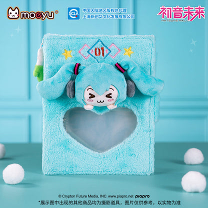 Moeyu: Hatsune Miku; Squinty Eyes Plush Card Book-Moeyu-Makochan.store
