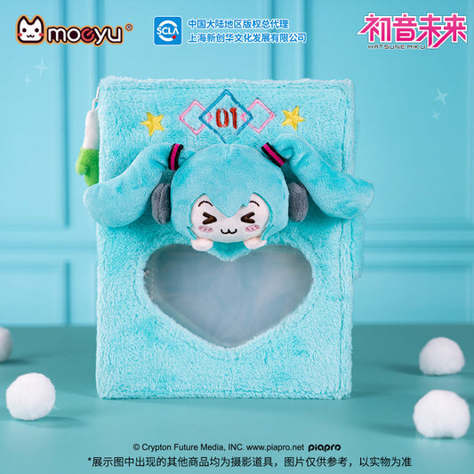 Moeyu: Hatsune Miku; Squinty Eyes Plush Card Book-Moeyu-Makochan.store