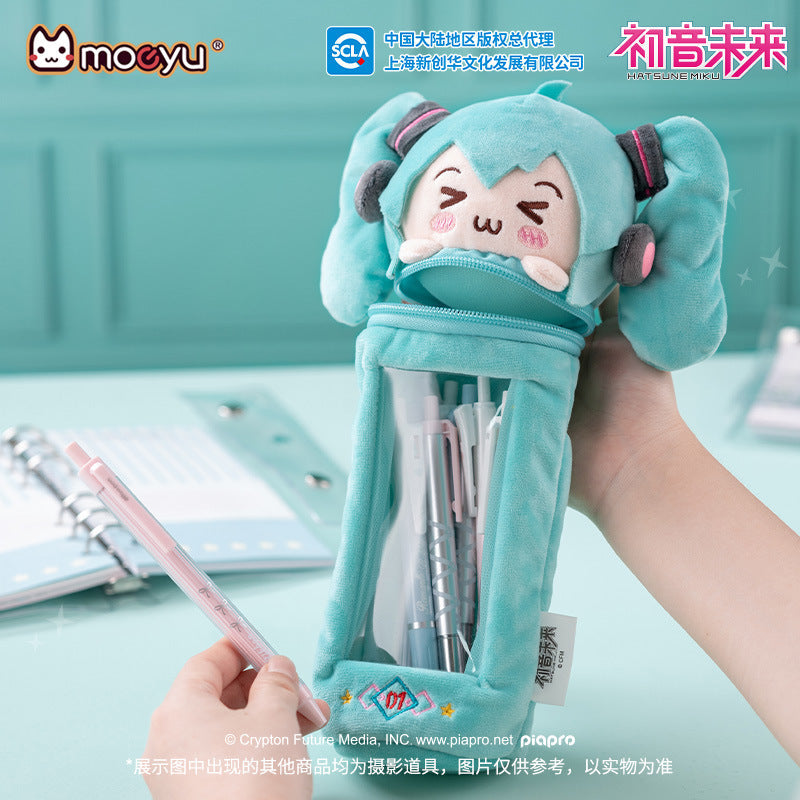 Moeyu Hatsune Miku Plush Pencil Holder (Cilinder)-Moeyu-Makochan.store